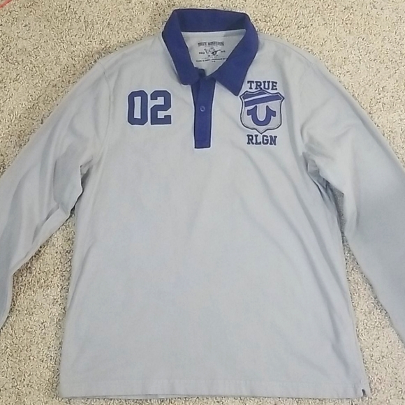 true religion rugby shirt
